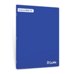 CUADERNO NAVARRETE AZUL D-LUXE A4 72 HOJAS CUADRICULADO
