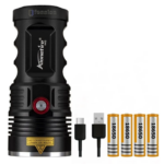 Linterna Led Super Potente De Largo Alcance Recargable Usb