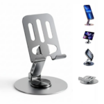 Soporte para Celular de Metal 8562 Ajustable Plegable Giratorio 360°