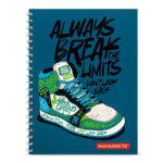 CUADERNO NAVARRETE ESPIRALADO A5 DISEÑO HOMBRE